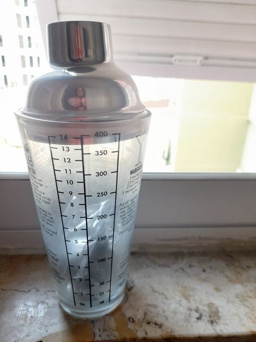 Misturador de cocktail de vidro novo