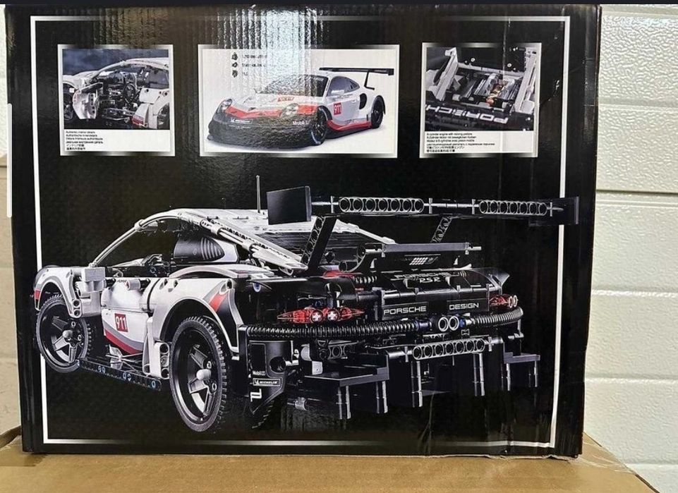 На радіокеруванні конструктор Technic PORSCHE 911 на 1580 детал‼️В КОР