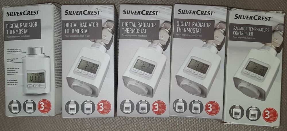 Termostat grzejnikowy marki SilverCrest