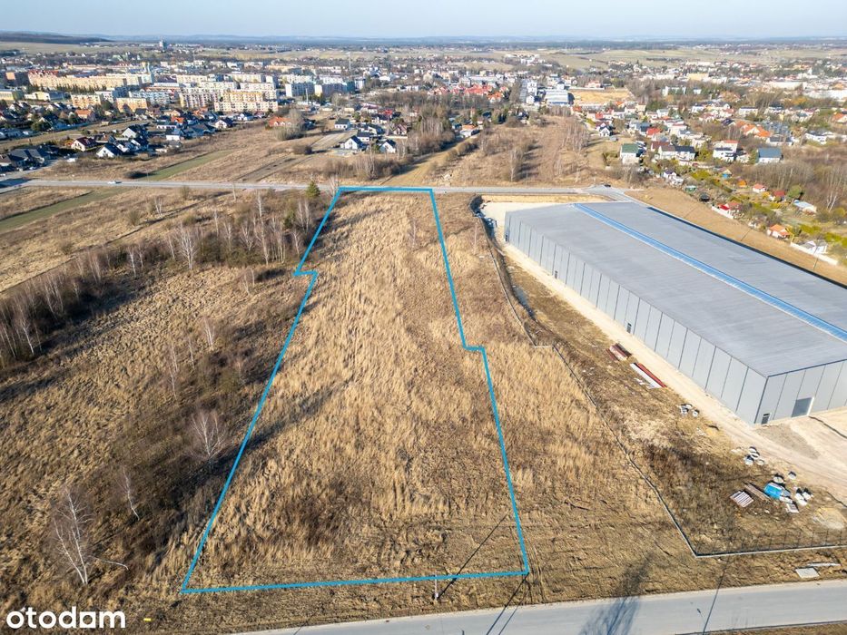 Grunt przemysłowy Jędrzejów przy S7 – idealny pod produkcję