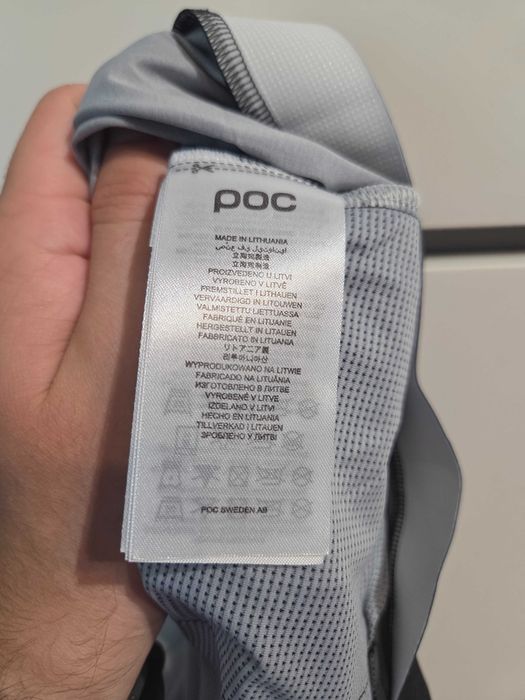 NOWA POC Pristine Print Koszulka Kolarska Uranium Black