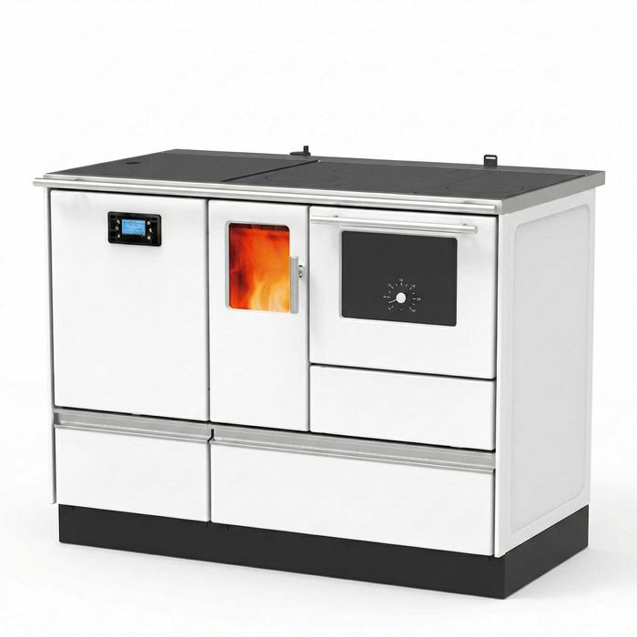 ALFA THERM 20 kuchnia na pellet z funkcją c.o.