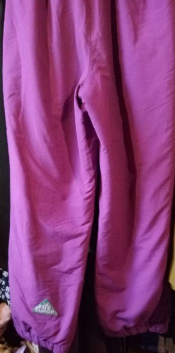 Calças de Ski n 38 Púrpura Vintage Fus Europ