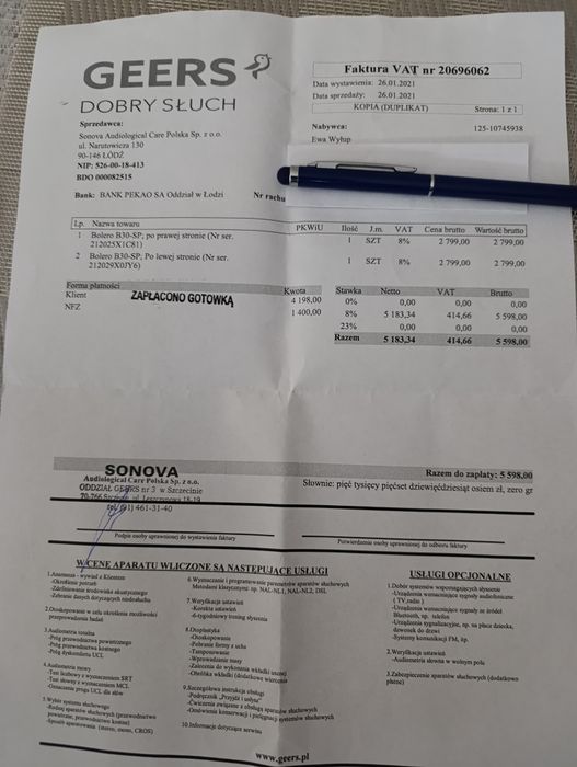 Aparaty słuchowe Bolero B30-SP