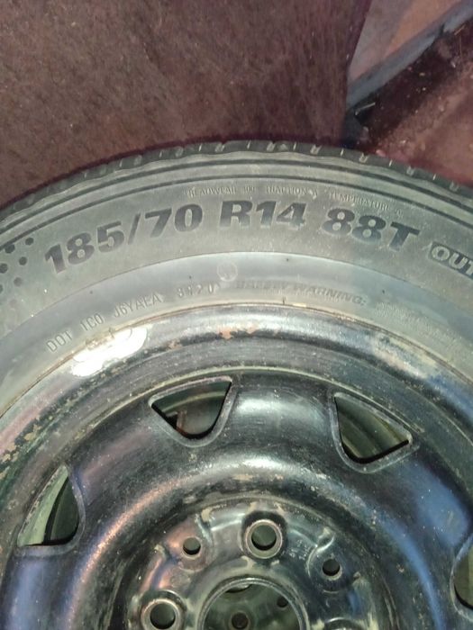 Комплект коліс з дисками 4х108, R14, ET45, 5,5J