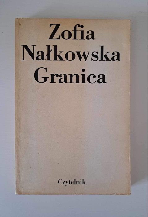 Książka Zofia Nałkowska Granica