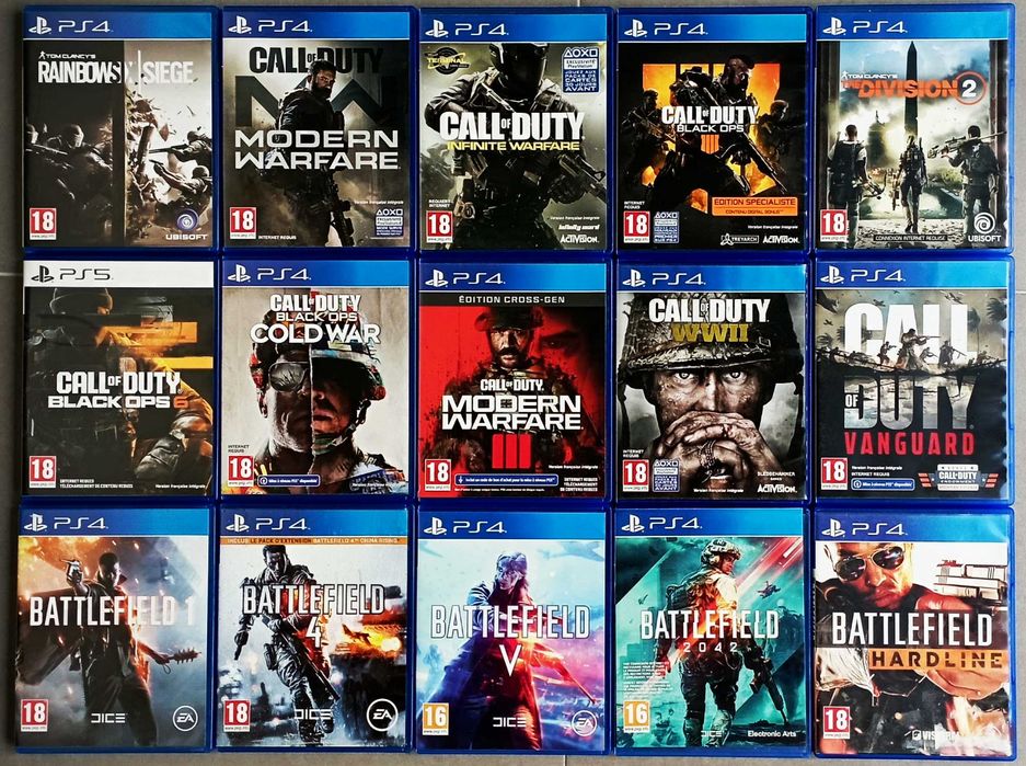 Jogos Guerra Playstation 4 e 5 (PS4 / PS5)