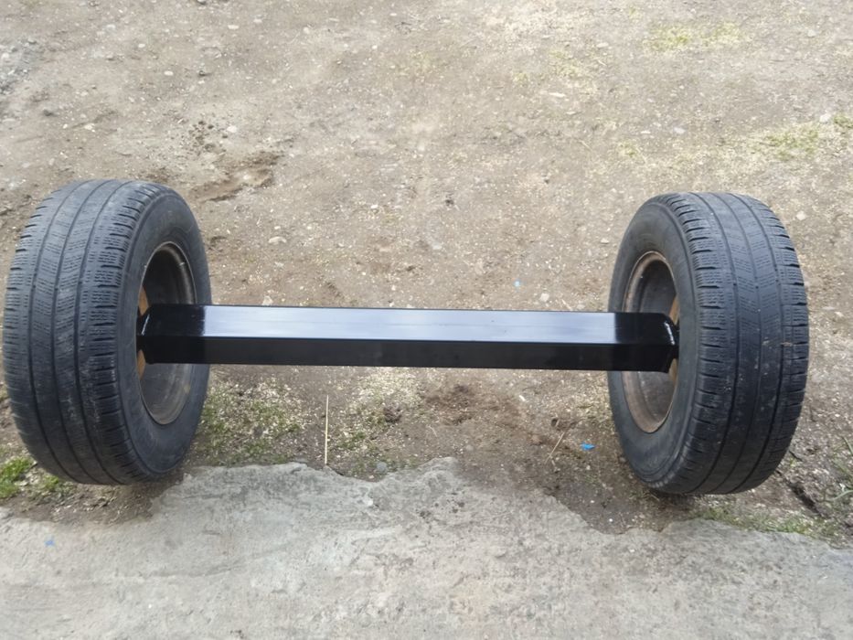 Балка для причепа трактора прицеп саморобний