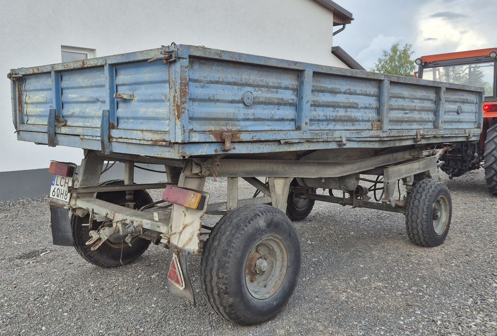 Przyczepa rolnicza Autosan D47B wywrotka 4,5T transport