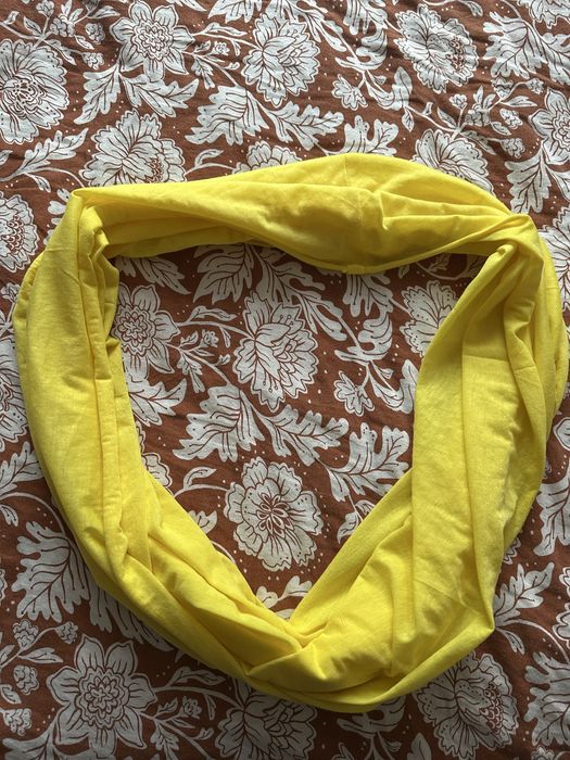 Komin apaszka żółta