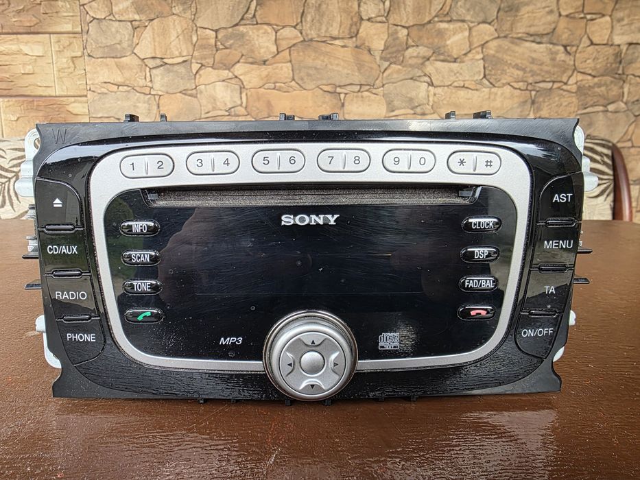 Radio Sony Ford Mondeo Mk4 7S7T18C939CE + KOD