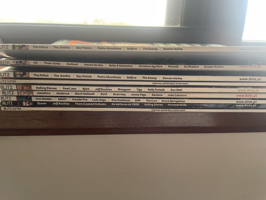 Coleção revistas Blitz