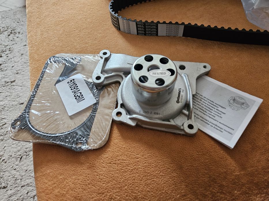 Комплект ГРМ Рено К9К Continental CT1035 WP4