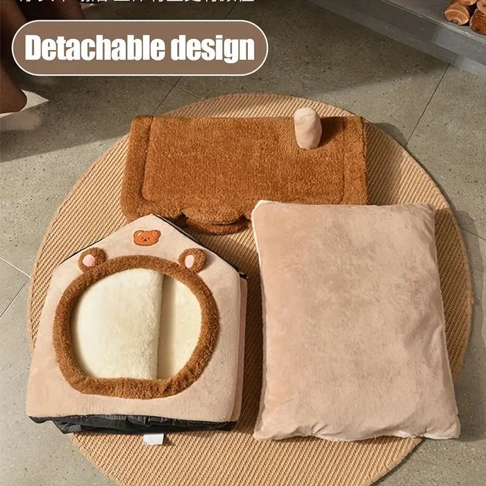 Затишний будиночок уютный домик для собак і котів