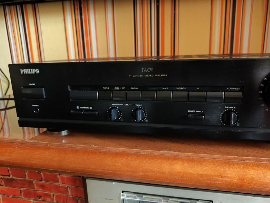 Усилитель Philips FA630, Звук!