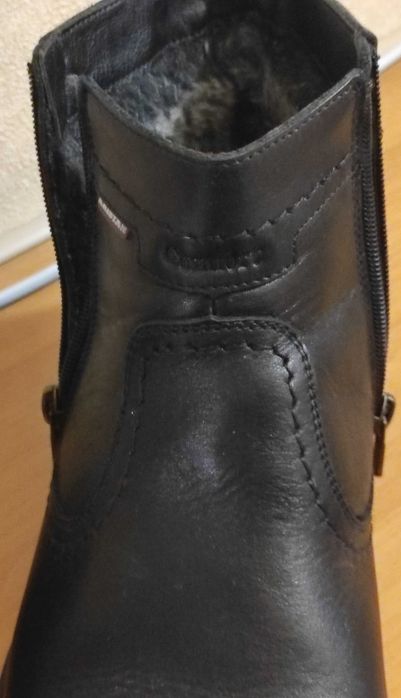 Полуботинки сапоги мужские 43- 44 размера б/у натуральная кожа