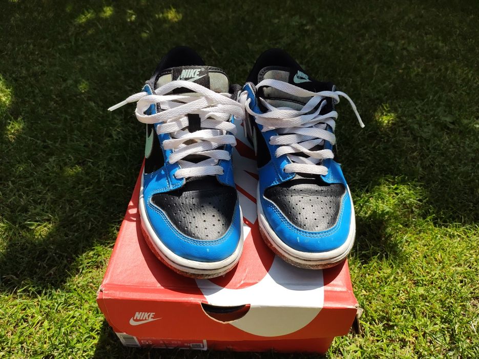 Buty Nike Dunk Low SE GS E Black/Mint roz. 38