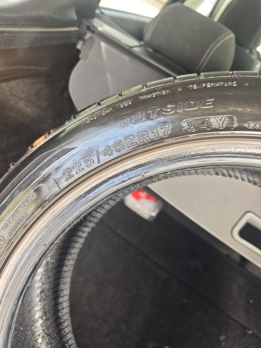 Pneu 225/45 17 meio piso.