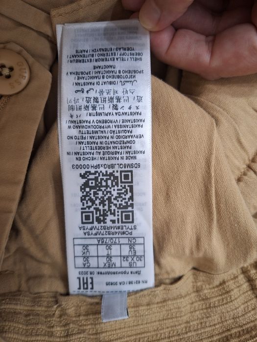 Guess, męskie spodnie chinosy, r. 30/32