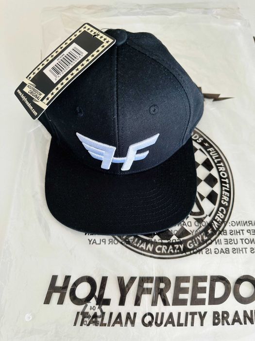 Boné snapback preto HolyFreedom Marvellous Cap