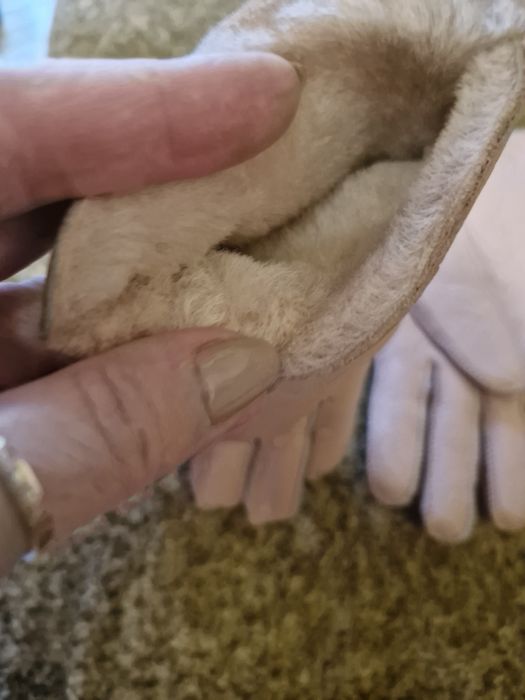 Продам шкіряні зимові рукавиці