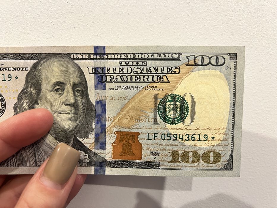 Купюра 100$ коллекційна  серія 2009 А