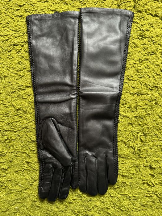 Перчатки кожанные новые