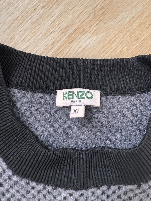 Sweterek Kenzo sfilcowany