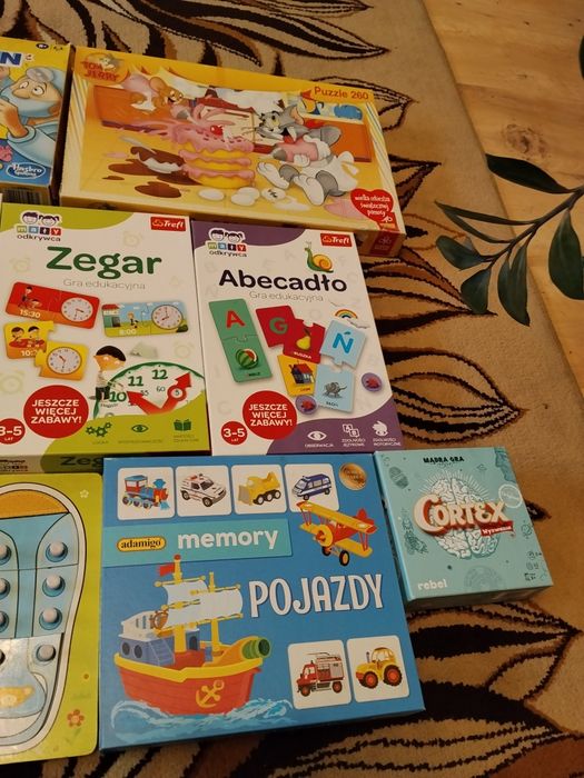Gry puzzle układanki edukacyjne