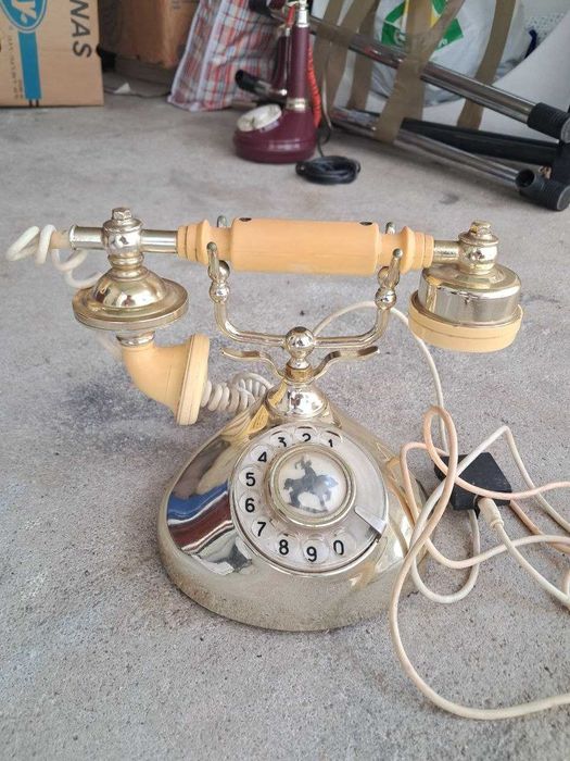 Telefone vintage retro