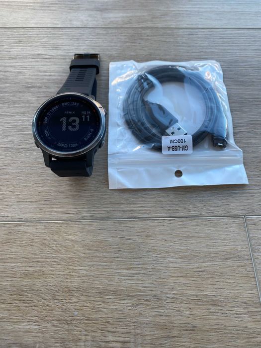 Garmin Fenix 6S Pro | Відміний стан | Карти, WIFI, Музика | Гарантія