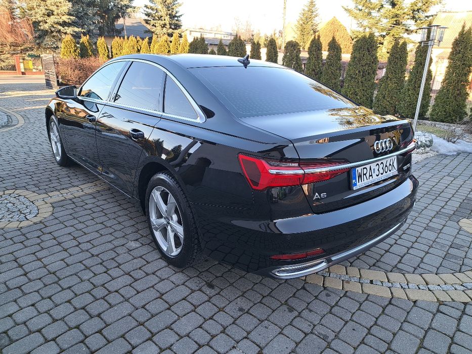 Audi A6 C8 2.0 TDI salon Polska Niski przebieg 52 tys ORYGINAŁ PRYWATNIE  2020 R