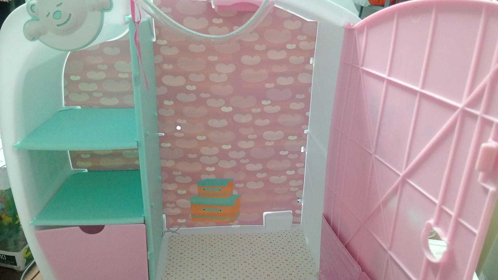 Guarda-Roupa Nenuco Rosa Famosa Acessório Bonecas
