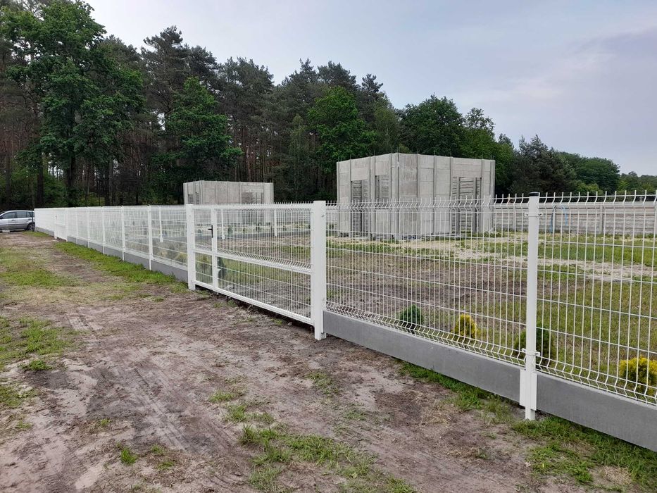 ogrodzenia betonowe, panelowe, montaż