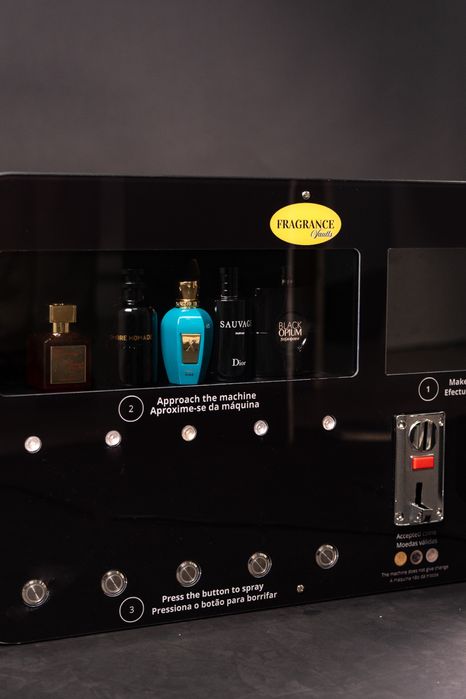 Maquina automatica de spray de perfumes