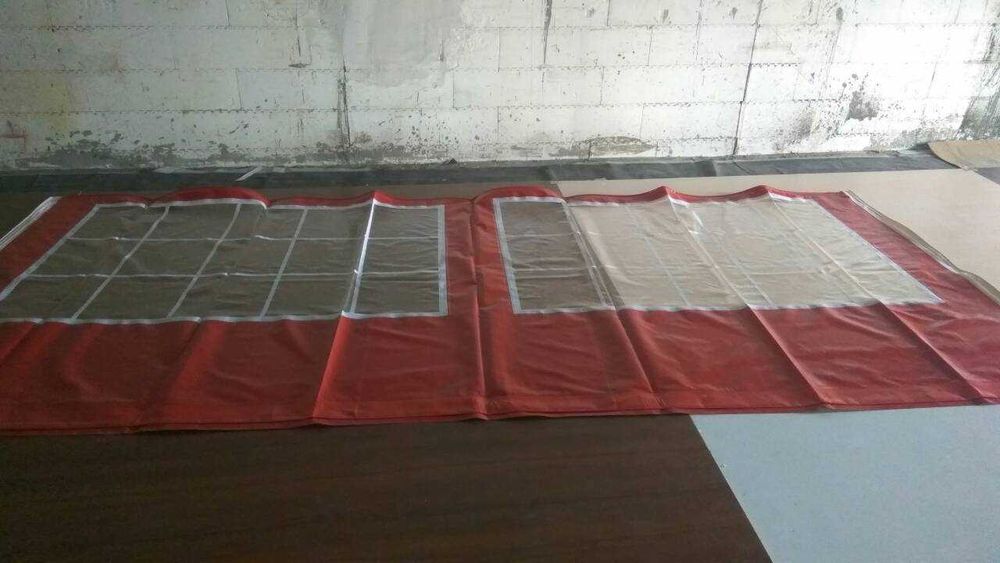 Штора перегородка на мойку, перегородка для автомойки