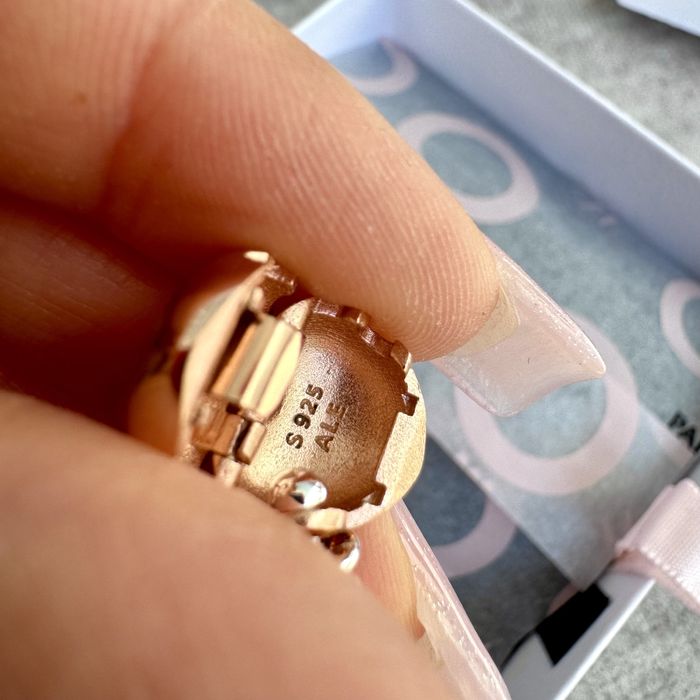 Браслет Пандора оригінальний Золоте серце Pandora новий срібло 925