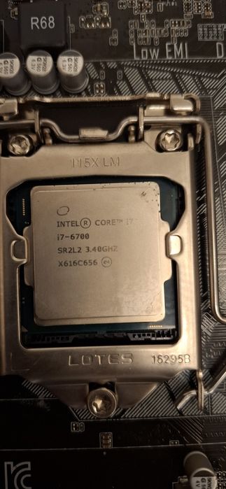 Motherboard Azus Z170-P e processador I7