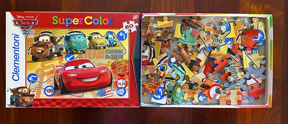 Puzzle Cars de 60 peças