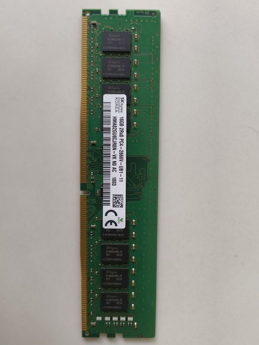 DDR4  16Gb 2666Mhz hynix