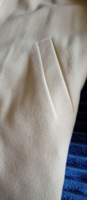 Płaszcz damski przejściowy ecru Richard Muller