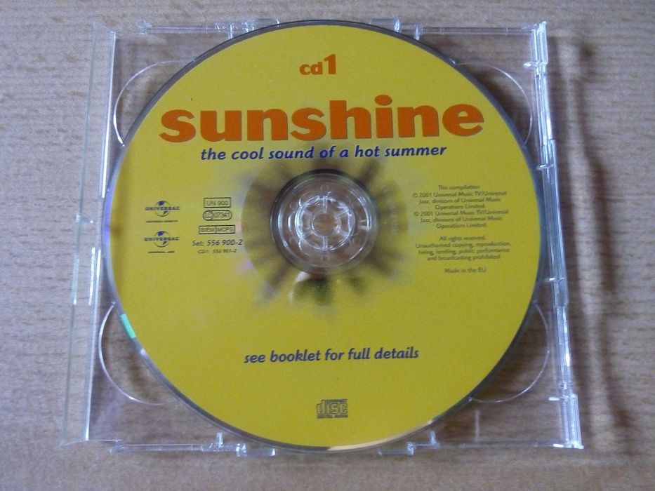 Sunshine 2xCD - US3 Diana Krall Herbie Hancock Al Jarreau Nina Simone Miles Davis Billie Holiday Stan Getz Chet Baker Dizzy Gillespie Isley Brothers