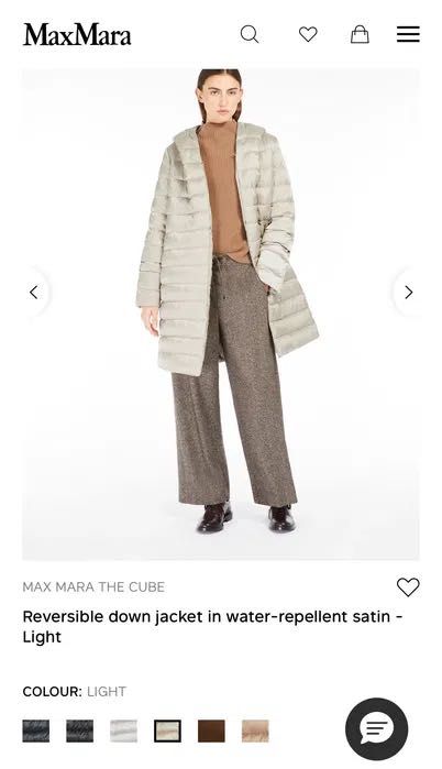 Пуховик пухове пальто Max Mara оригінал гусячий пух