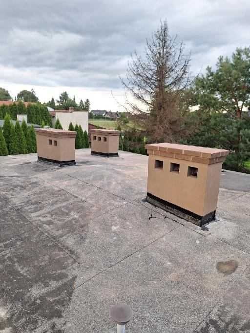 Murowanie kominów,naprawa.