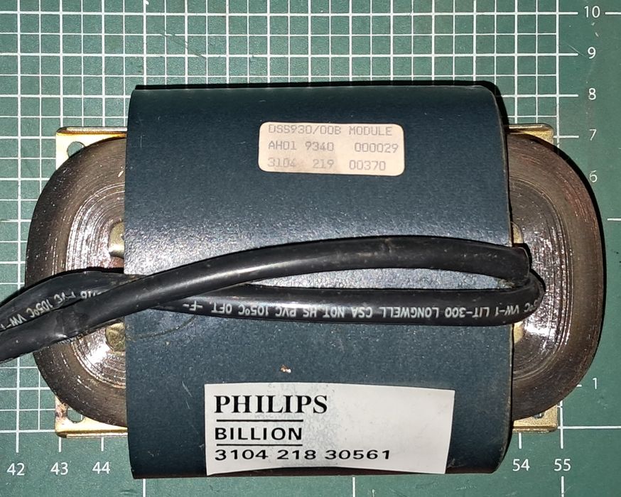 Transformador R-core, 50Vx2, 25Vx2, 12Vx2