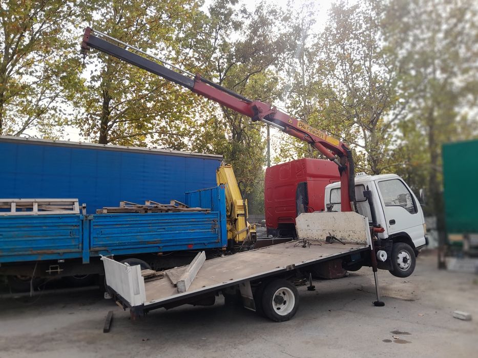 Кран манипулятор.Грузоперевозки.Доставка.Рокла.Гидроборт