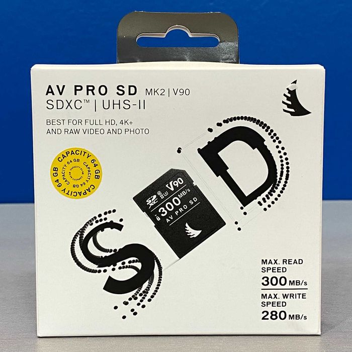 Angelbird AV PRO SD MK2 V90 SDXC UHS-II 64GB