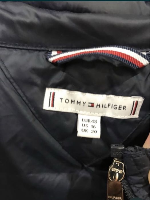Tommy Hilfiger ультра лёгкая куртка. Пуховик. L. xl.