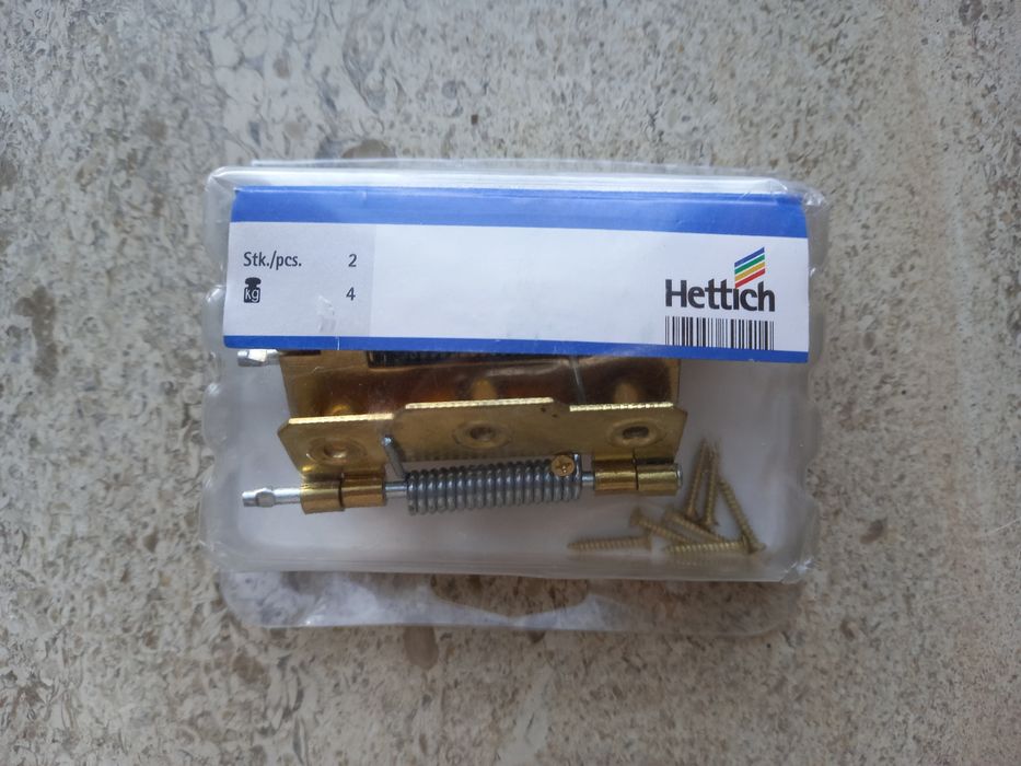 Dobradiças para portas vaivém (par)