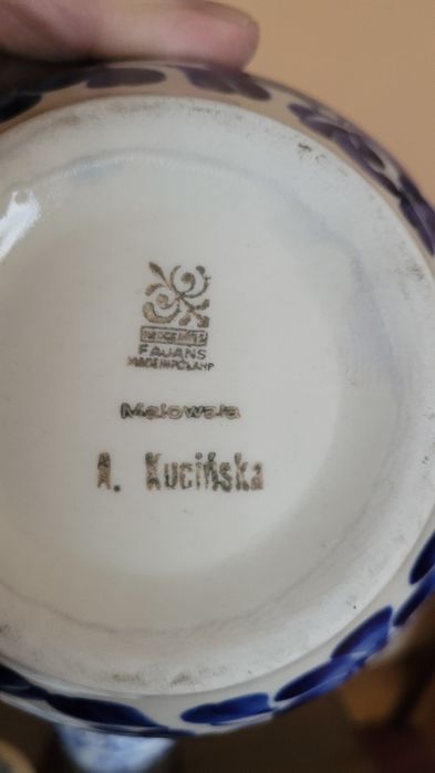 Włocławek fajans komplet